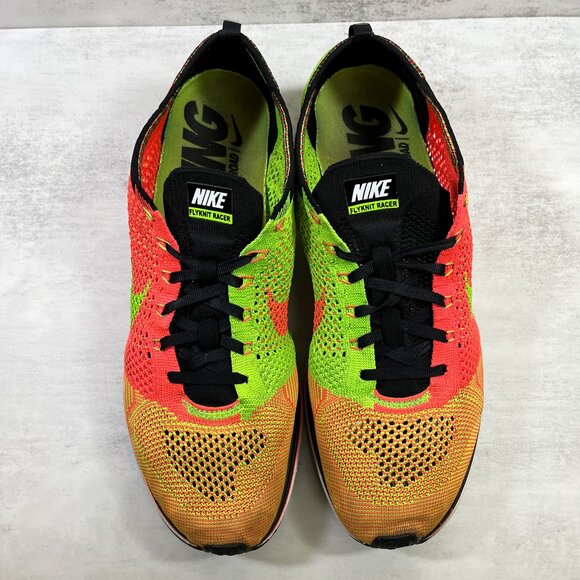 Nike Flyknit Racer Running Shoes - Men's Size 13 - Picture 7 of 10